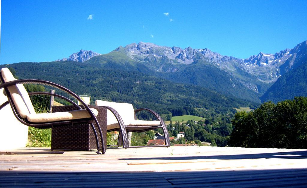 Gite Au Coeur Du Chalet En Belledonne Vers Prapoutel Les 7 Laux Sainte-Agnès Quarto foto