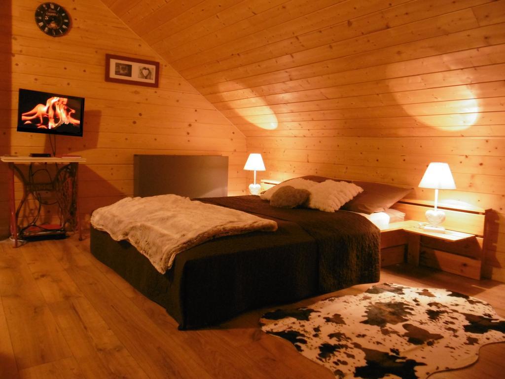 Gite Au Coeur Du Chalet En Belledonne Vers Prapoutel Les 7 Laux Sainte-Agnès Quarto foto